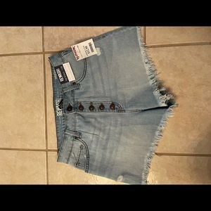 NWT denim shorts